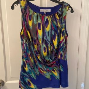Trina Turk Silk Tank Size M